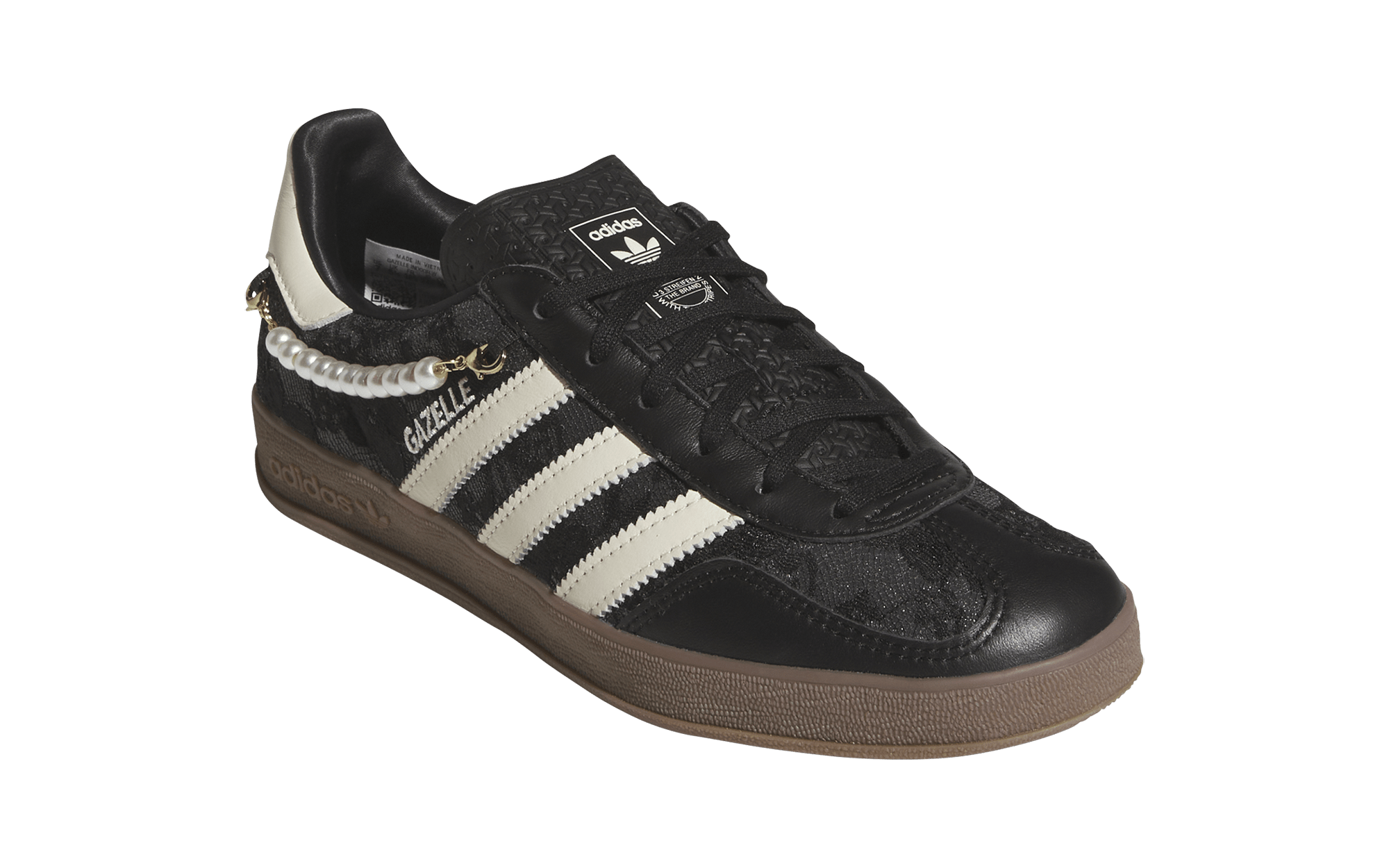 Adidas Gazelle Indoor ガゼル インドア samba This Women's Adidas Gazelle Indoor Includes A Pearl Bracelet