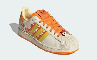 Pokémon x adidas Superstar II "Charmander" (SKU: KI2855)