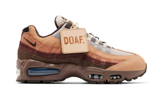 University of Oregon x Nike Air Max 95 "Lumber Yard" Ducks of a Feather collaboration.
