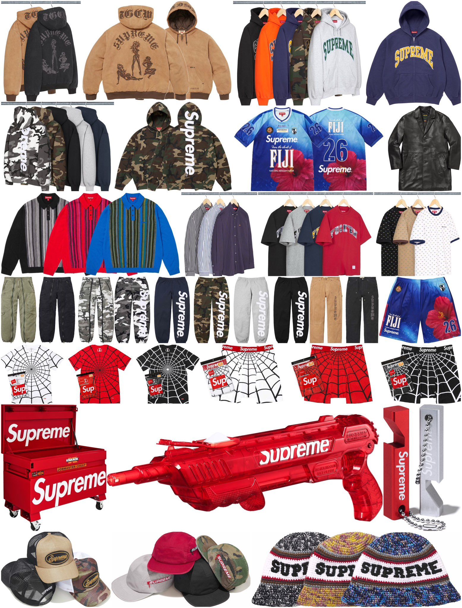 Spider-Man Hanes Leads Supreme Week 9 Drop | House of Heat°