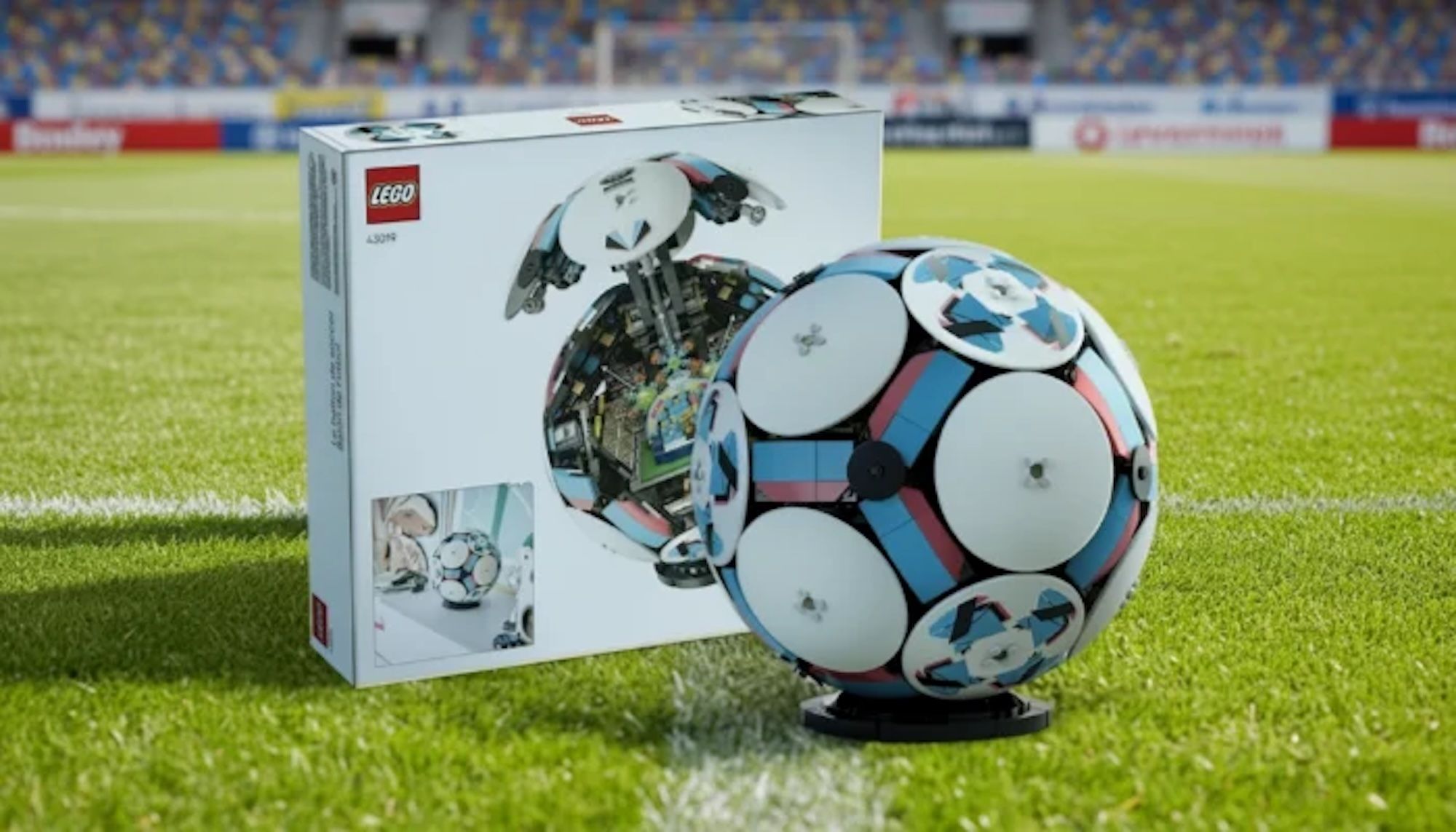 LEGO® Editions Soccer Ball Block Set (1,498 pieces).