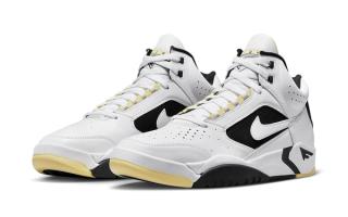 Available Now // Nike Air Flight Lite Mid in White, Black and Lemon