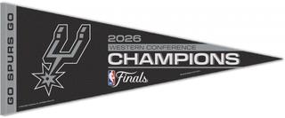 WinCraft 2026 Western Conference Champions San Antonio Spurs Pennant. MSRP $13.