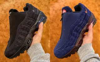 Nike Air Max 95 Zip Black Loyal Blue Release Date Lead