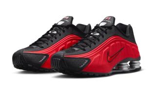 Nike's Shox R4 Gets A Classic 'Black/Red' Makeover