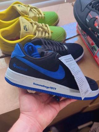 Instant Skateboards x Nike SB Air Force 1 "Royal" Sample (SKU: IV5289-002). Photo via @kcscowboys1977 on Instagram.