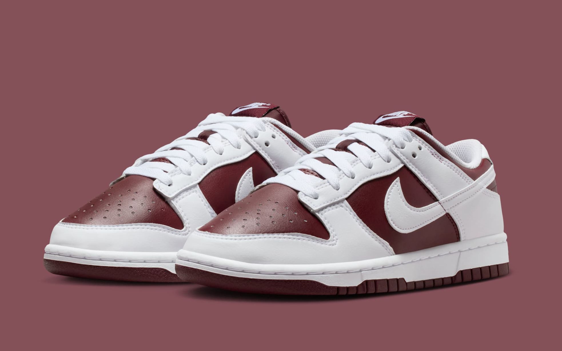 NIKEスニーカー/DUNK LOW TEAM RED & WHITE NIKE-FQ7056-100-WHTREDDRK-Nike