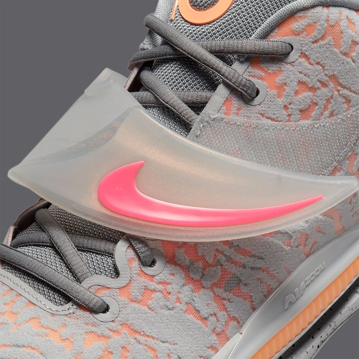 Nike popular KD 14 Sunset Grey Fog Sunset Pulse Pink Orange,