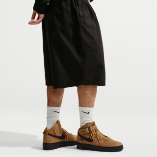 On-Foot: Nike Air Force 1 Mid '07 GORE-TEX Vibram "Wheat/Black" (SKU: IO1875-700).