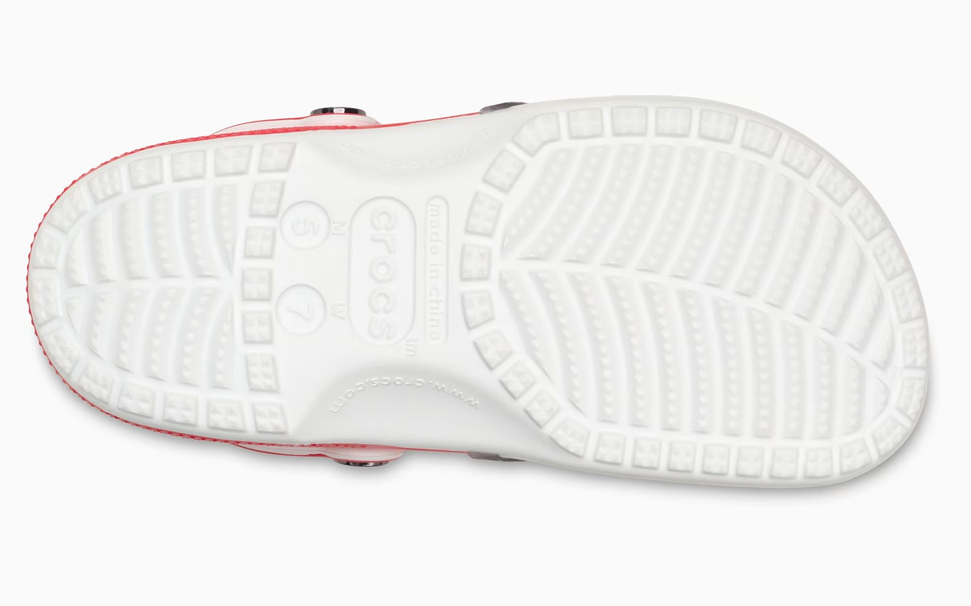 Adult's Pokémon x Crocs Classic Clog "Poké Ball" (SKU: 212064-90H). Photo via Crocs.