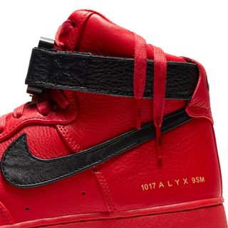 Alyx x Nike Air Force 1 Highs Releasing in Red and Black This Month