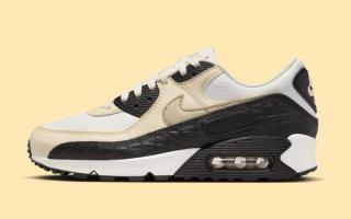 nike air max 90 croc skin sail im3110 100 1