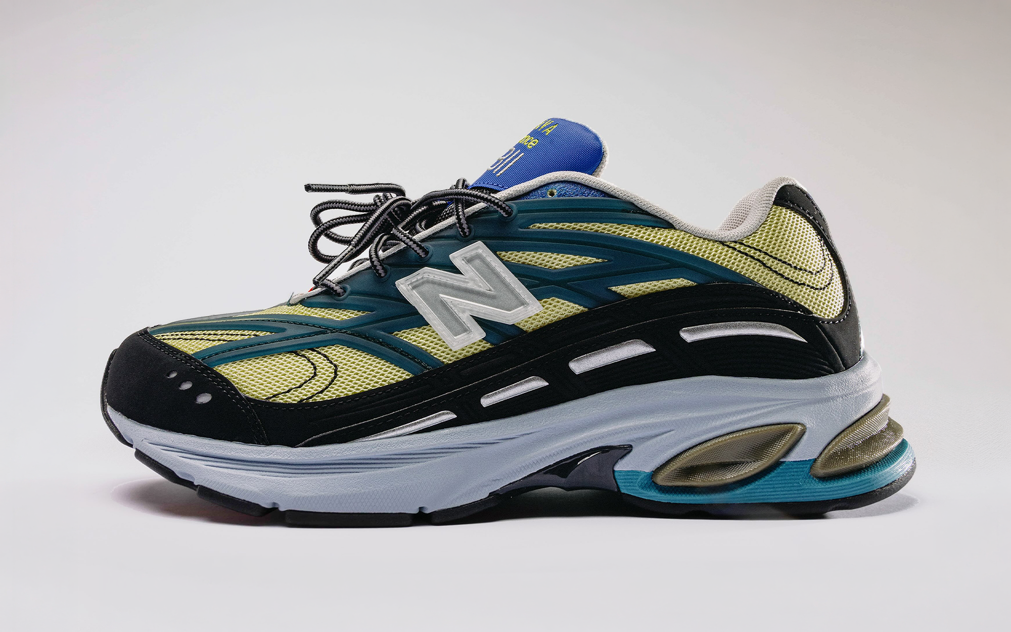 Action Bronson x New Balance 2811 "MIKROČPSKE" collaboration.