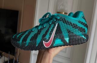 Ja Morant's Nike Ja 3 in a new "Turbo Green" color scheme.
