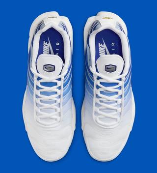 Nike Air Max Plus White/Blue Fade
