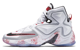 Nike-LeBron-13-Horror-Flick-Friday-the-13th; SKU: 807219-106. Photo via Nike.