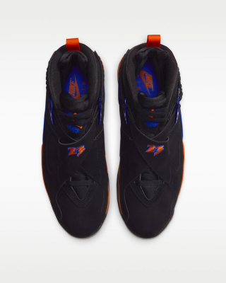 Air Jordan 8 “Knicks” (SKU: IX8479-010). Photo via Nike.
