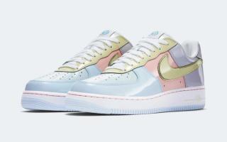 Nike Air Force 1 Low "Easter" (Patent Leather), seen in 2017.