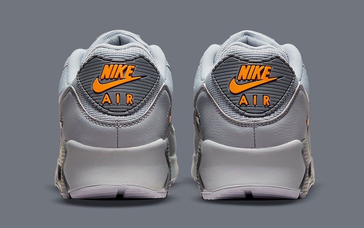 Nike air max 2024 grey and orange