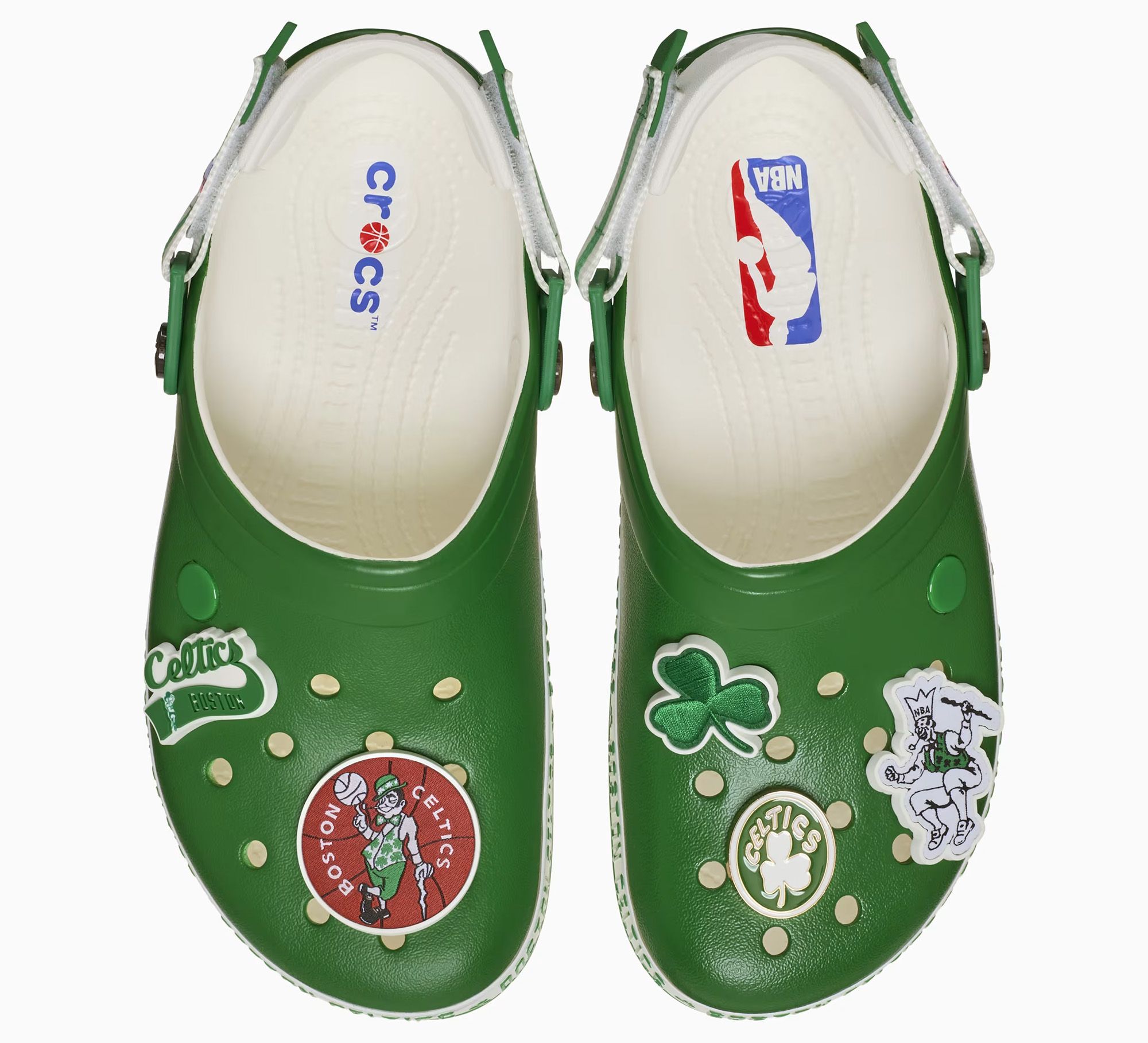 NBA x Crocs Crocband™ Clog "Boston Celtics" (SKU: 212799-90H). Photo via Crocs.