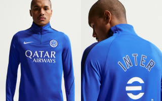 Inter Milan 26/27 Nike Drill Top. Photo via Inter Milan.