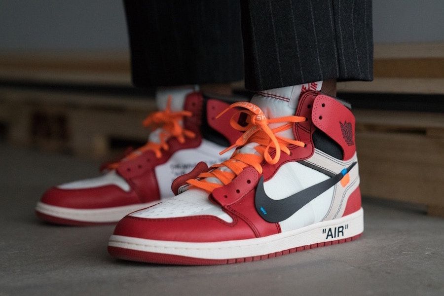 Virgil Abloh Nabs 'Shoe Of The Year' Award For His Air Jordan 1 Sneaker  With Nike