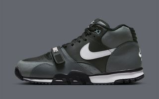 The Nike Air Trainer 1 Appears in New Black, Grey and White Colorway