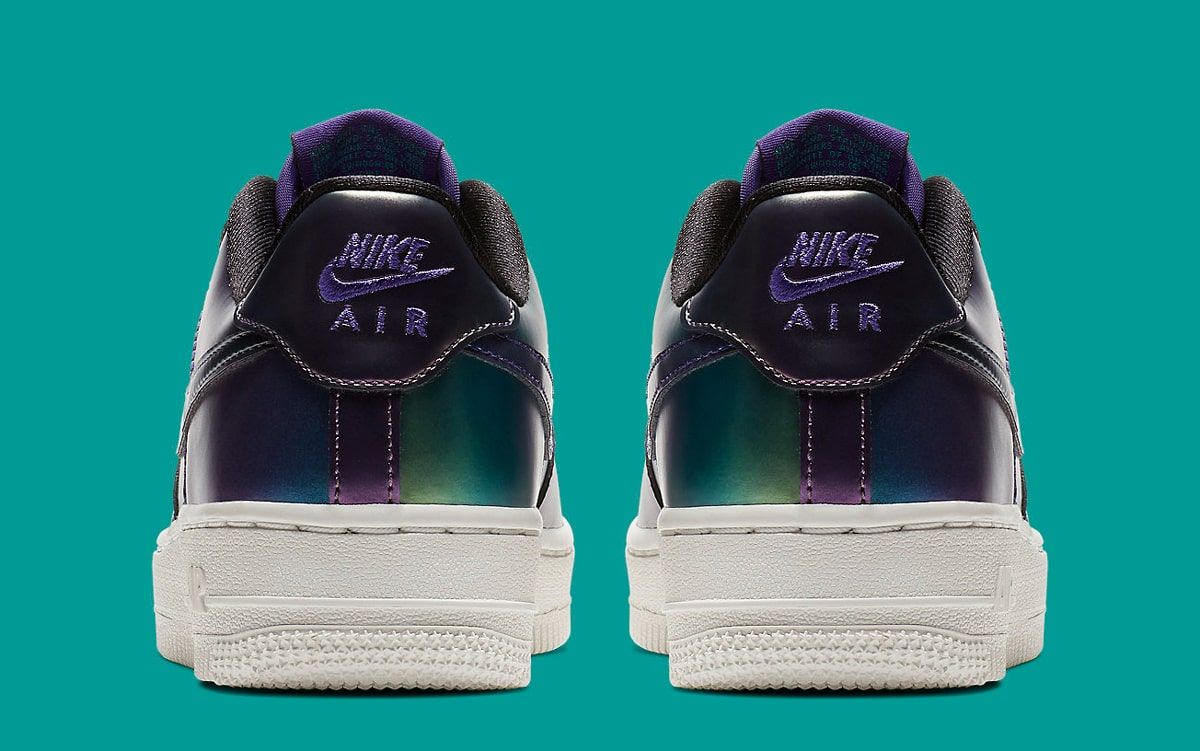 Nike air force 1 iridescent outlet purple