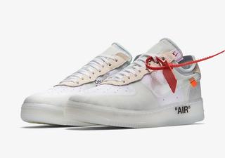 nike air force 1 off white the ten AO4606 100