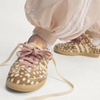 Women's adidas Samba OG "Deer Print" (SKU: KJ7447). Photo via adidas.