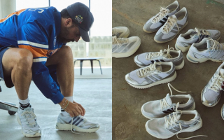 Ronnie Fieg unveils six Kith x Adidas Running collaborations in white-and-grey color schemes.