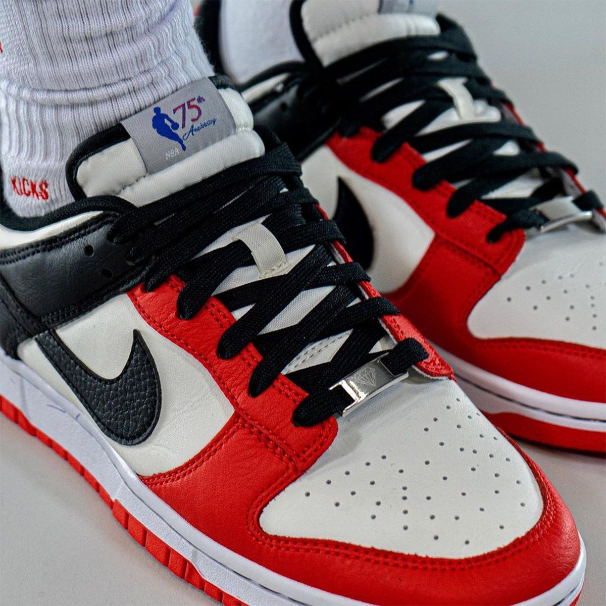 On-Foot Looks at the NBA 75th Anniversary x Nike Dunk Low