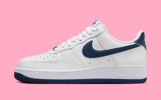 Classic Color Blocking Returns to the Air Force 1 Low in "White" and "Navy"