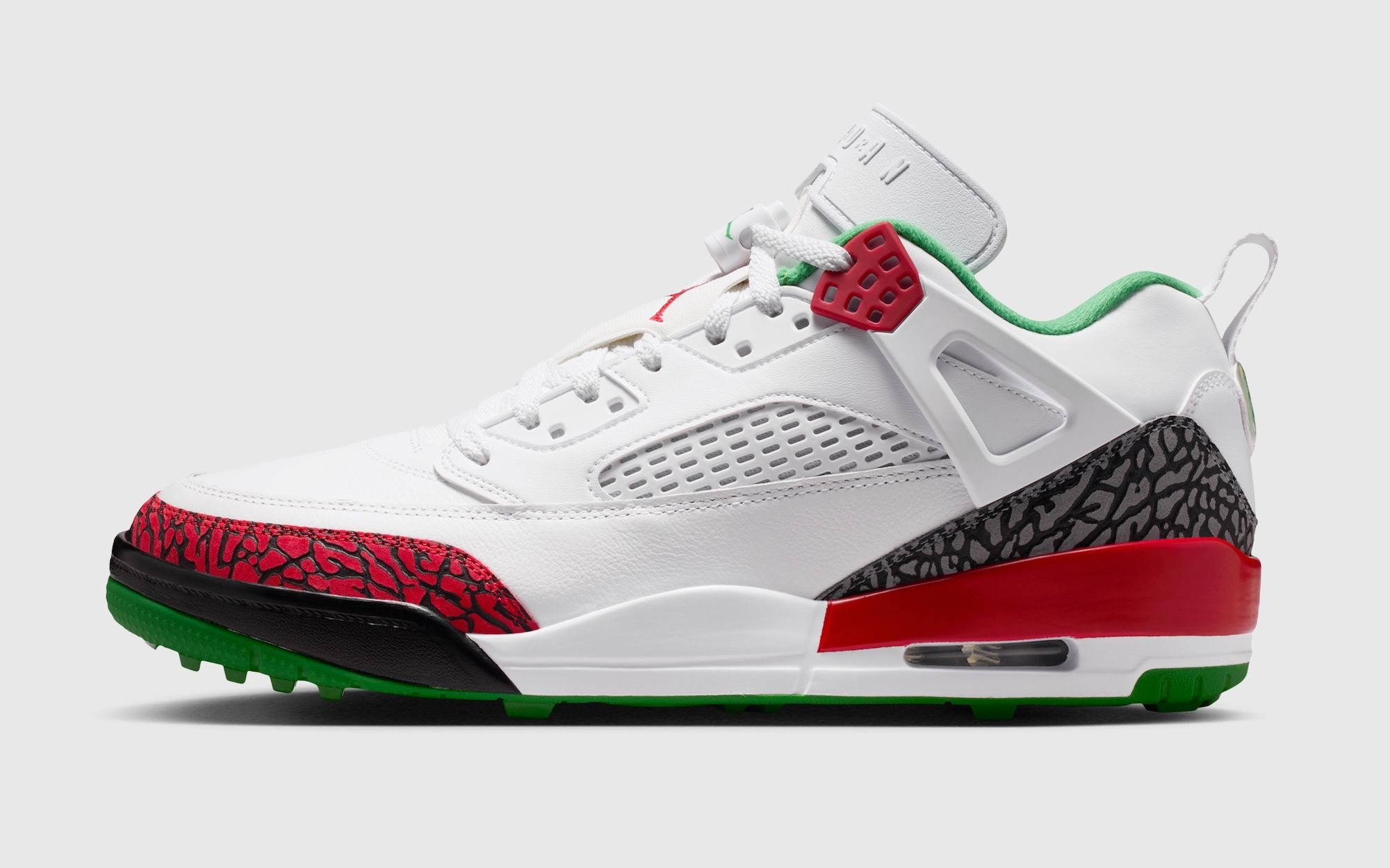 spizike white green red