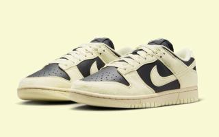 Nike's Dunk Low Takes on A "Sail/Black" Finish