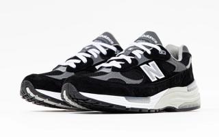 Available Now // New Balance 992 in Black and Grey