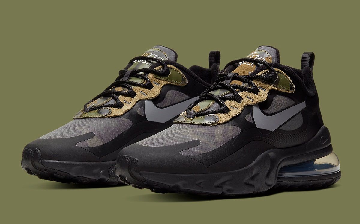 Nike air max clearance 270 react camo black