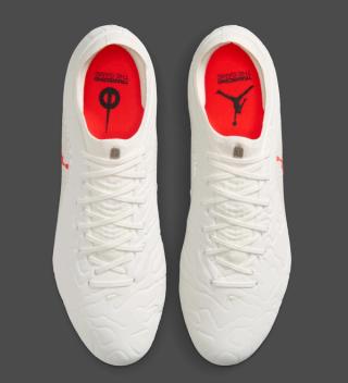 Jordan Brand x Nike Tiempo Maestro Elite FG "Sail/Infrared" (SKU: IF4126-100).
