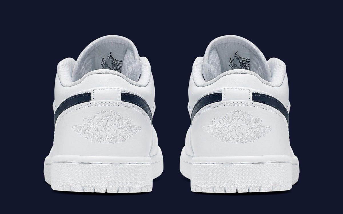 Jordan 1 outlet low white navy