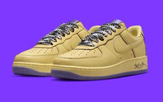 "Soft Yellow" edition of the pajama-inspired Kobe Bryant x Nike Air Force 1 Protro.