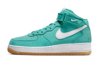 nike air force 1 mid turquoise white gum dv2219 300 release date 2