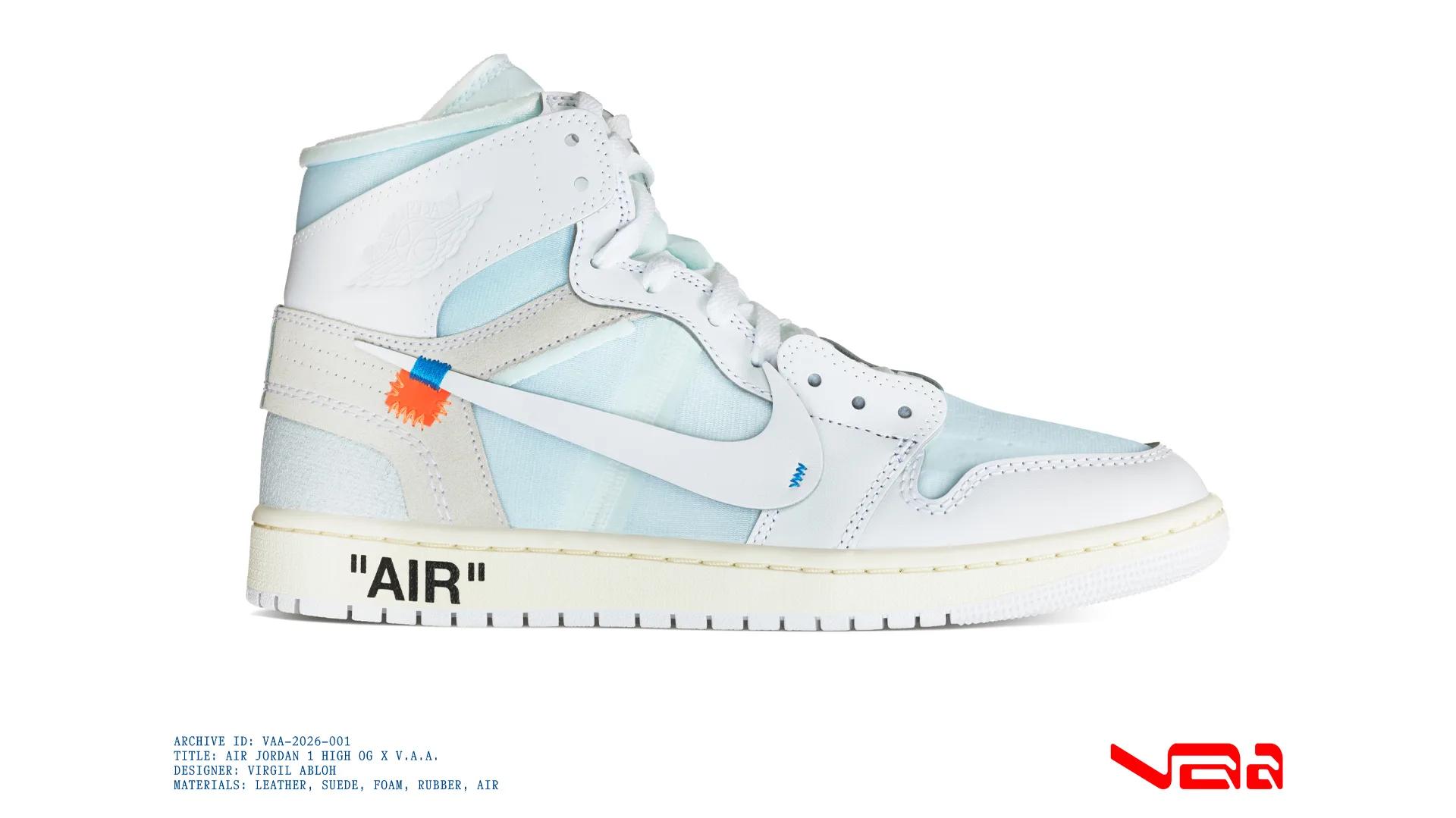 Virgil Abloh Archive™ x Air Jordan 1 High OG "Alaska"