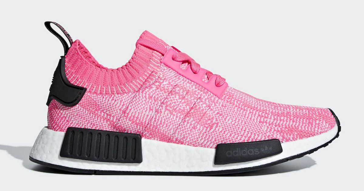nmd r1 primeknit solar pink