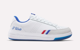 Reebok G-Unit G6 "White/True Grey/Cobalt" 2026 retro.