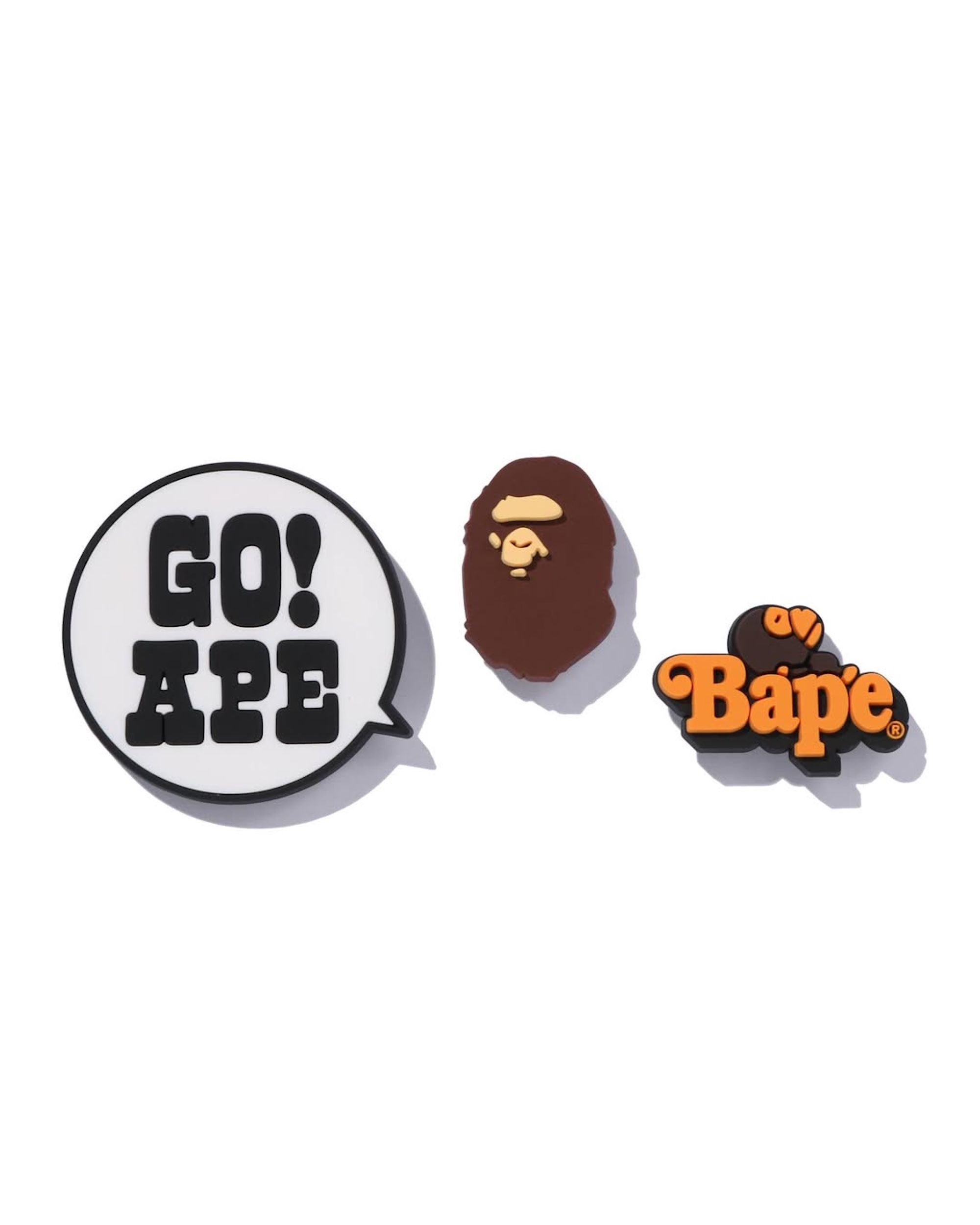 BAPE®︎ x Crocs Jibbitz™ Charms.