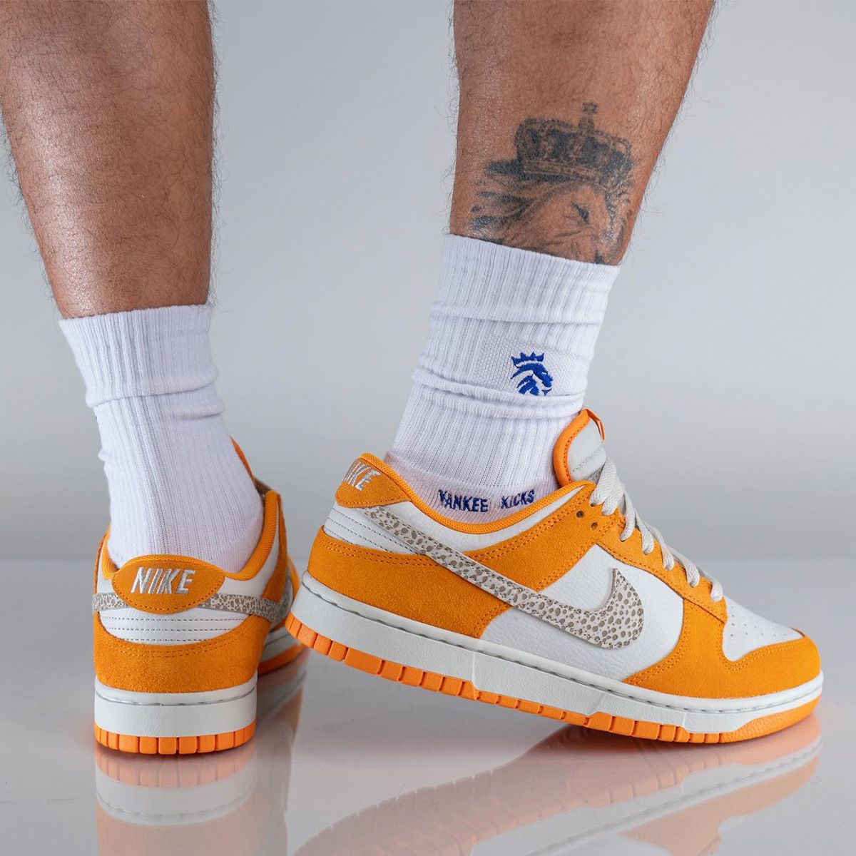 Official Images // Nike Dunk Low “Safari Swoosh” (Kumquat) | House