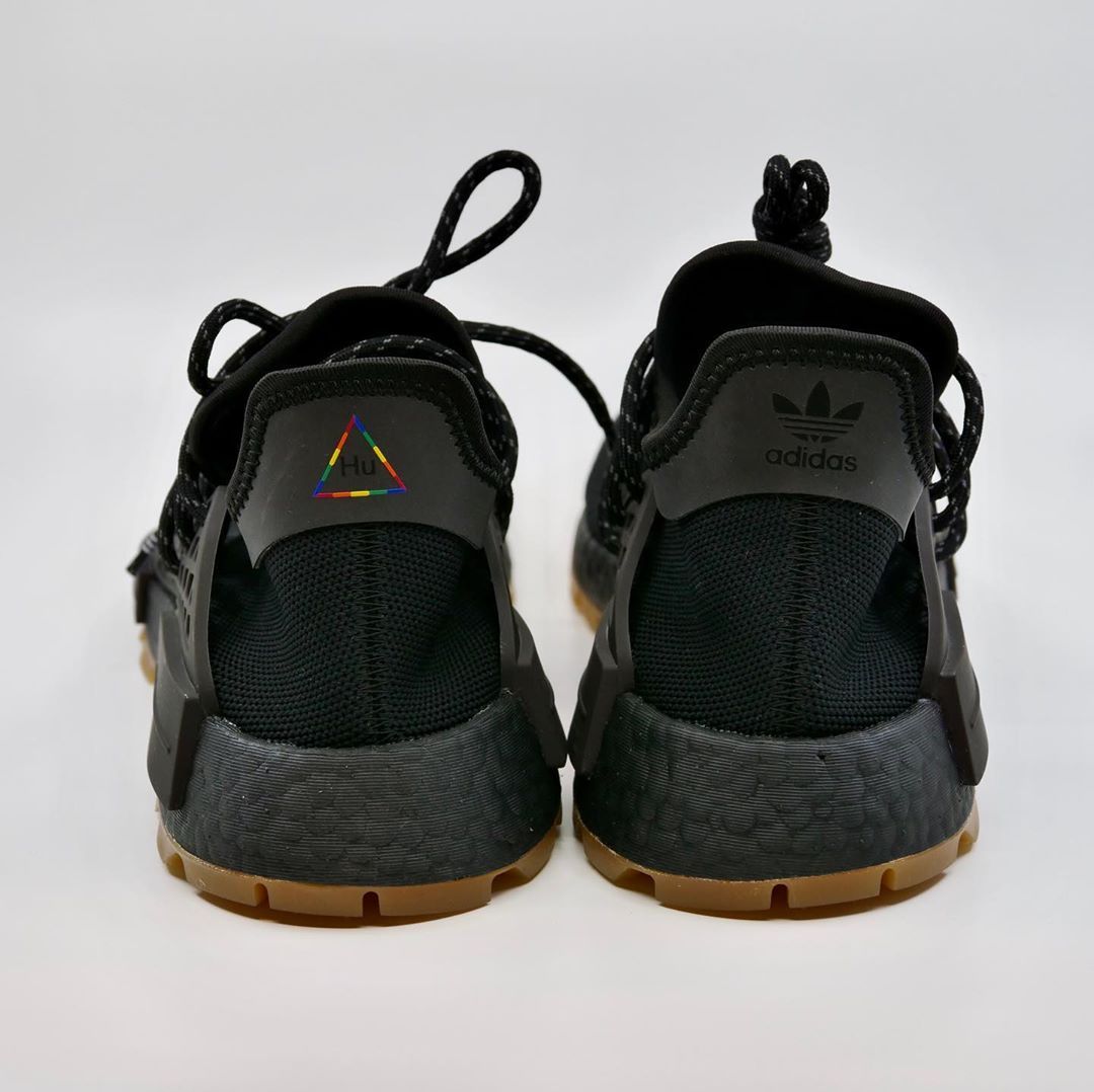 Adidas nmd hu black clearance gum