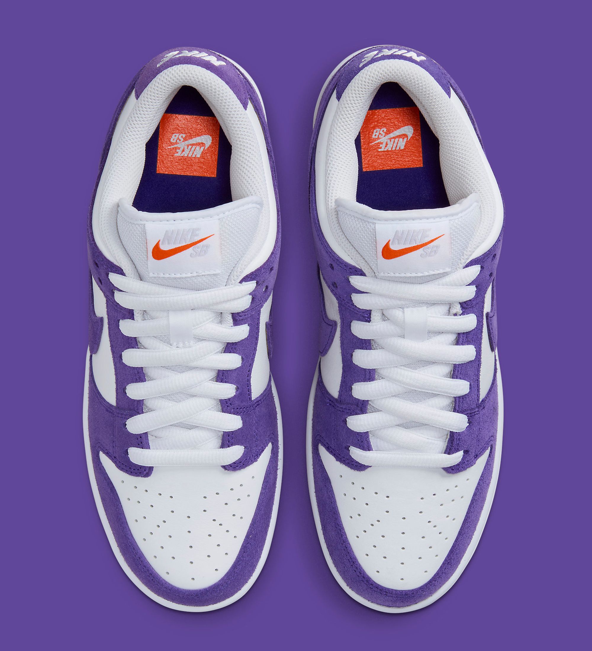 Official Images // Nike SB Dunk Low “Purple Suede” | House of Heat°