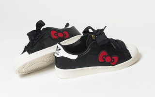 Hello Kitty® x adidas Superstar "50th Anniversary." Photo via Guadalupe Store.