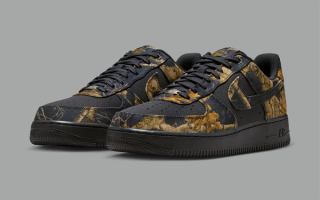 Nike Sportswear's Air Force 1 Low covered in Realtree Camo.